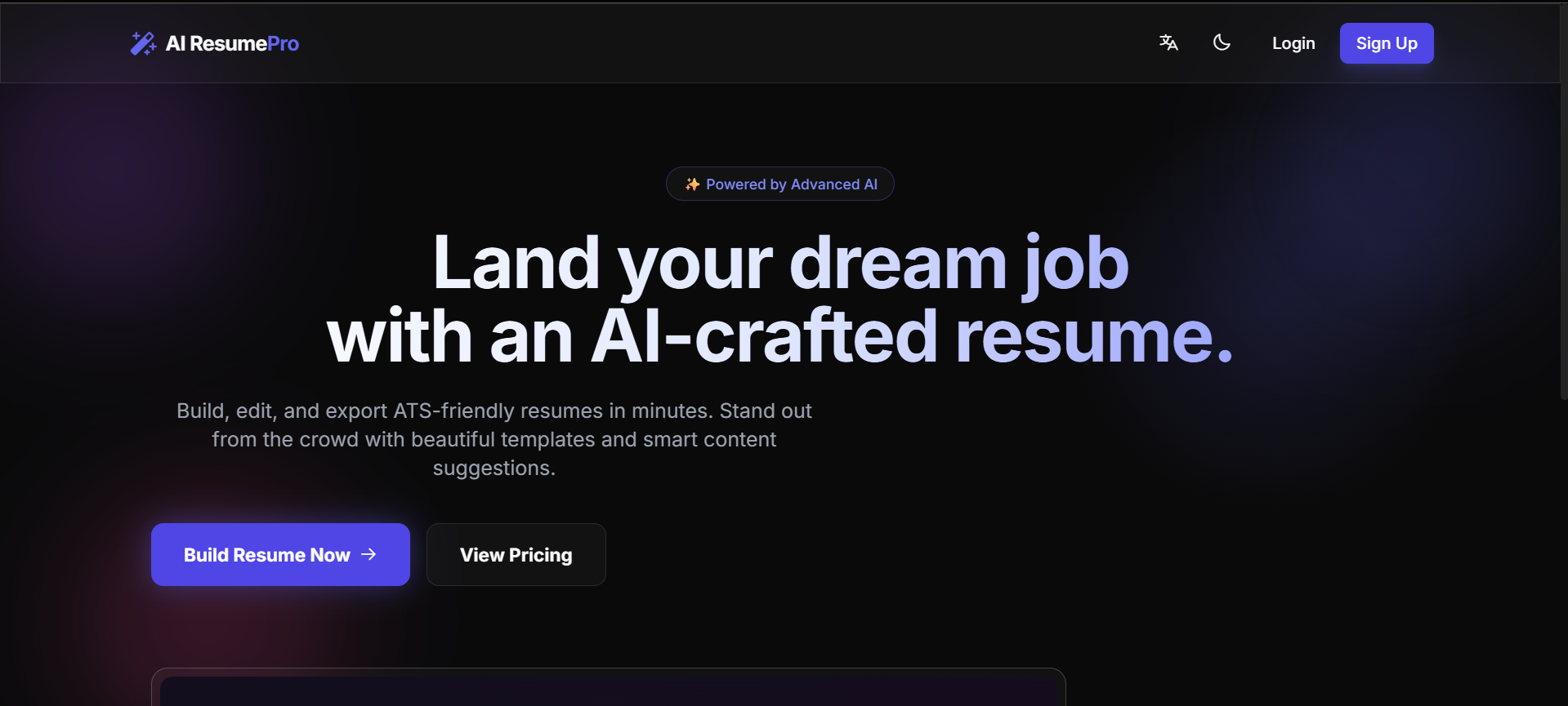 AI Resum Pro